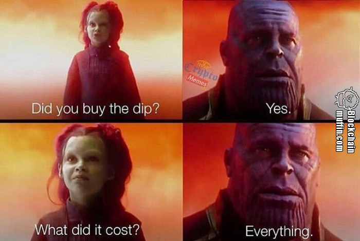 Did you buy the dip?
