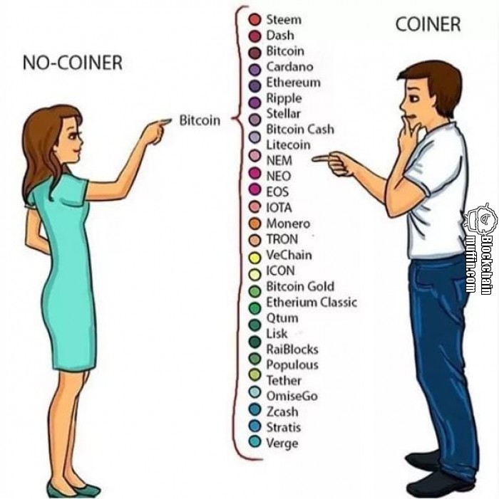 No-Coiner vs Coiner
