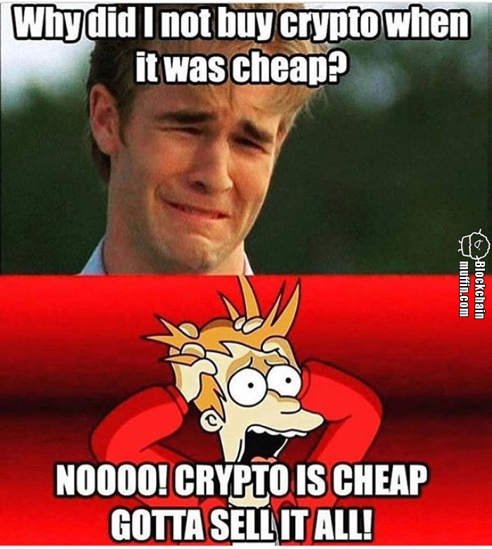 Crypto is Dipping! I'm gonna sell it all!