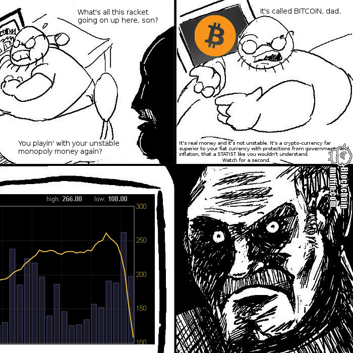 It's called Bitcoin, dad
