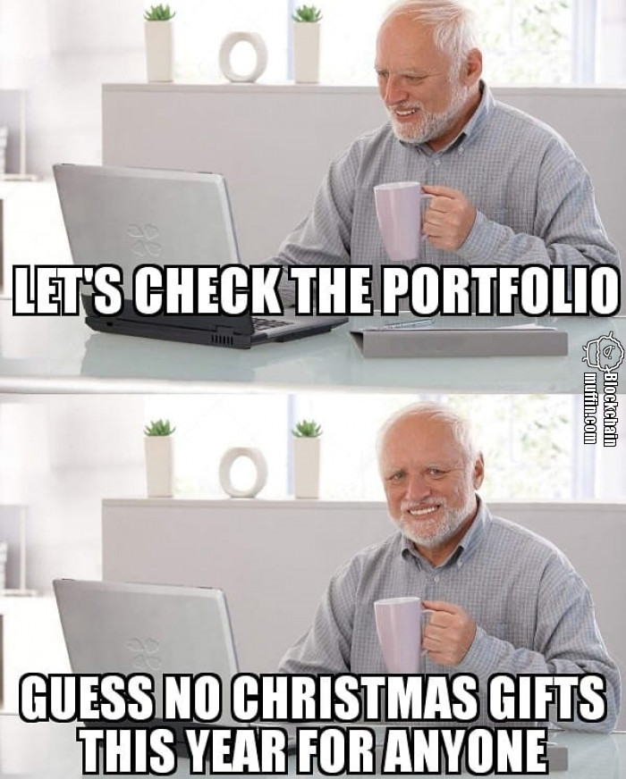 Don't check your portfolio before Christmas